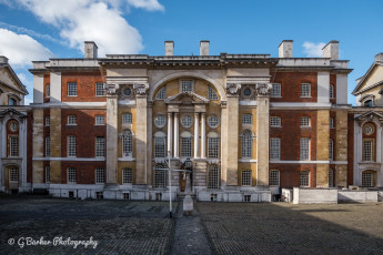 The Old Royal Naval College courtyard