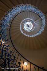 The Tulip Staircase in the Queens House