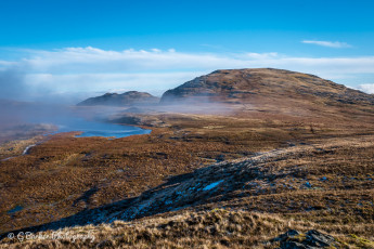 Gallt yr Ogof and Y Foel Goch from The Miner's Track