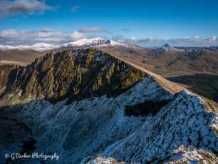 Mynydd Drws-y-Coed from Trum y Ddysgl